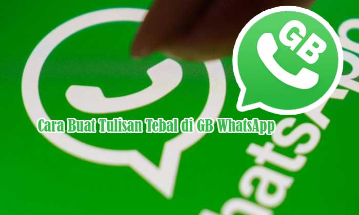 Cara Buat Tulisan Tebal di GB WhatsApp