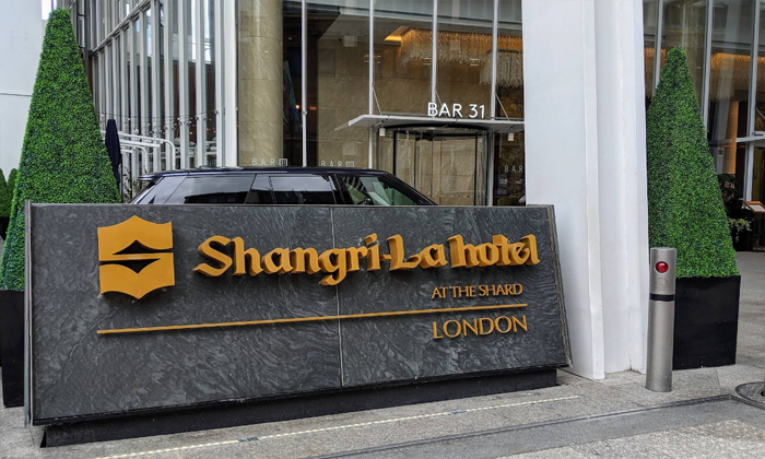 hotel the shard shangri la london