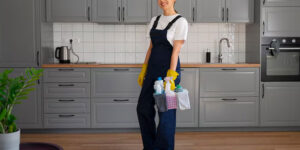 trik membersihkan dapur